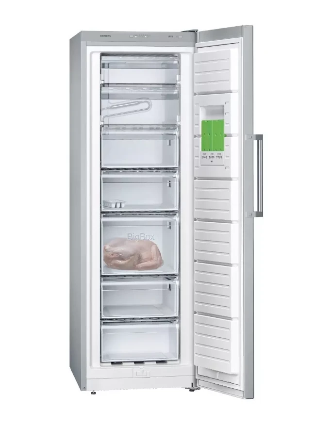 Siemens GS33VVIE0N 7 Çekmeceli Inox Derin Dondurucu