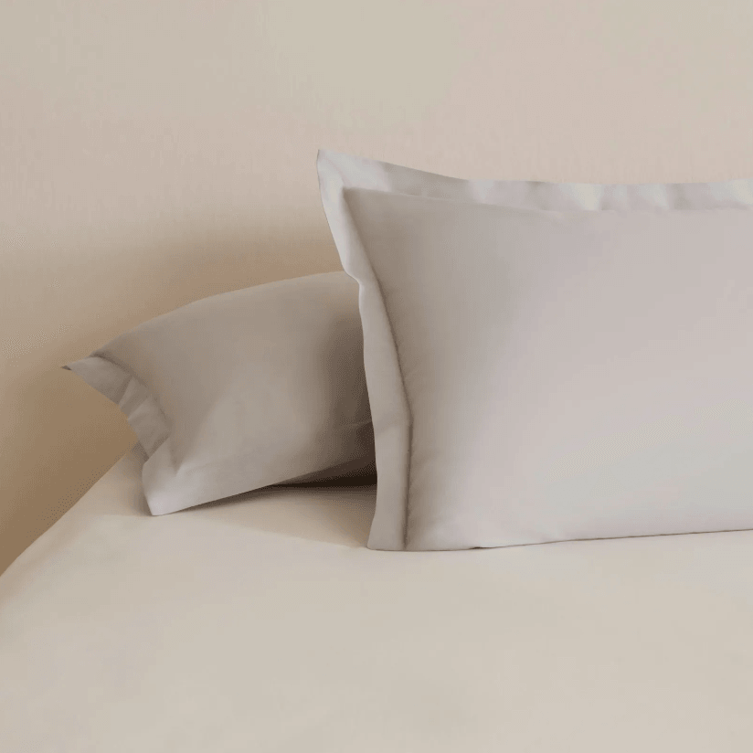 Karaca Home Basic Volanlı 2'li Yastık Kılıfı Gri 50X70 Cm