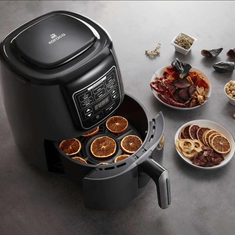 Karaca Air Pro Cook XL 2 in 1 Konuşan Airfryer Rosegold 4 Kişilik