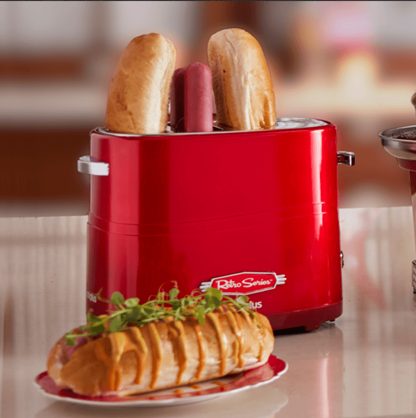 Cookplus Mutfaksever 2li Sosisli Sandviç (Hot Dog) Yapma Makinesi