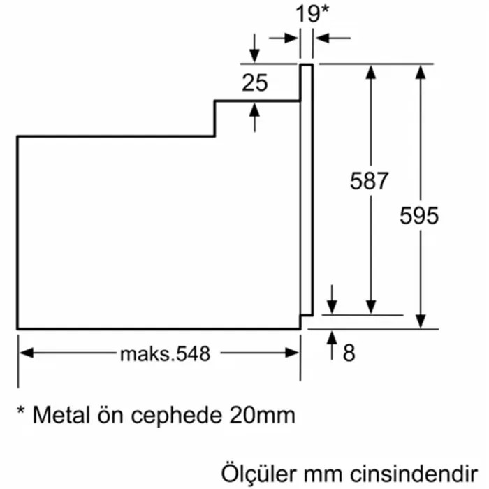 Siemens HB012FBH1T Beyaz Ankastre Fırın