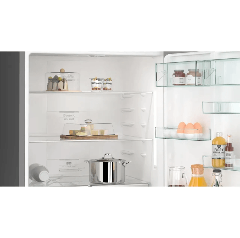 Siemens KG76NCXE0N XL BlackSteel NoFrost Buzdolabı