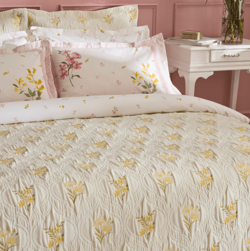 Karaca Home Melina Çift Kişilik Yatak Örtüsü Takımı Multicolor