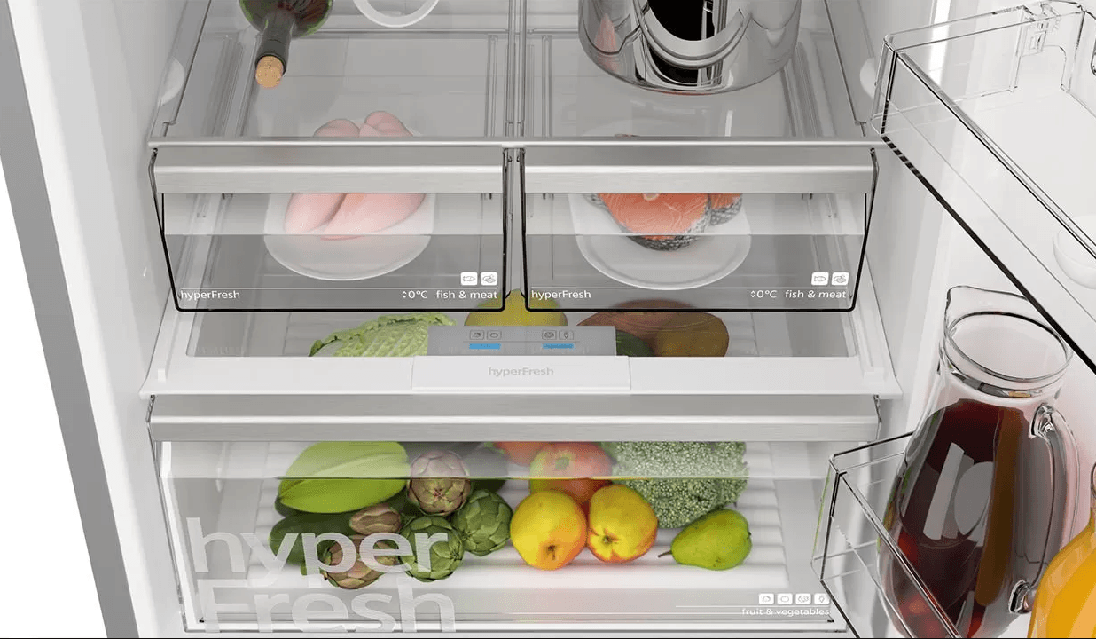 Siemens KG55NCIE0N Kolay Temizlenebilir Inox NoFrost Buzdolabı
