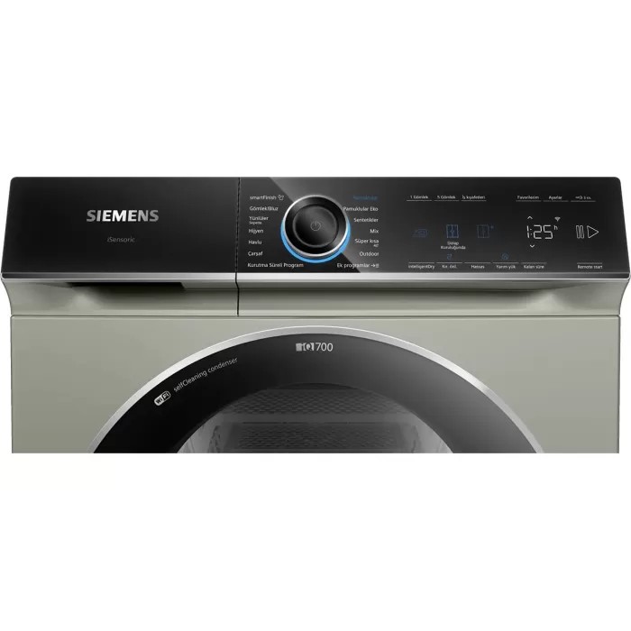 Siemens WQ45B2AXTR 9 kg Isı Pompalı Home Connect Kurutma Makinesi