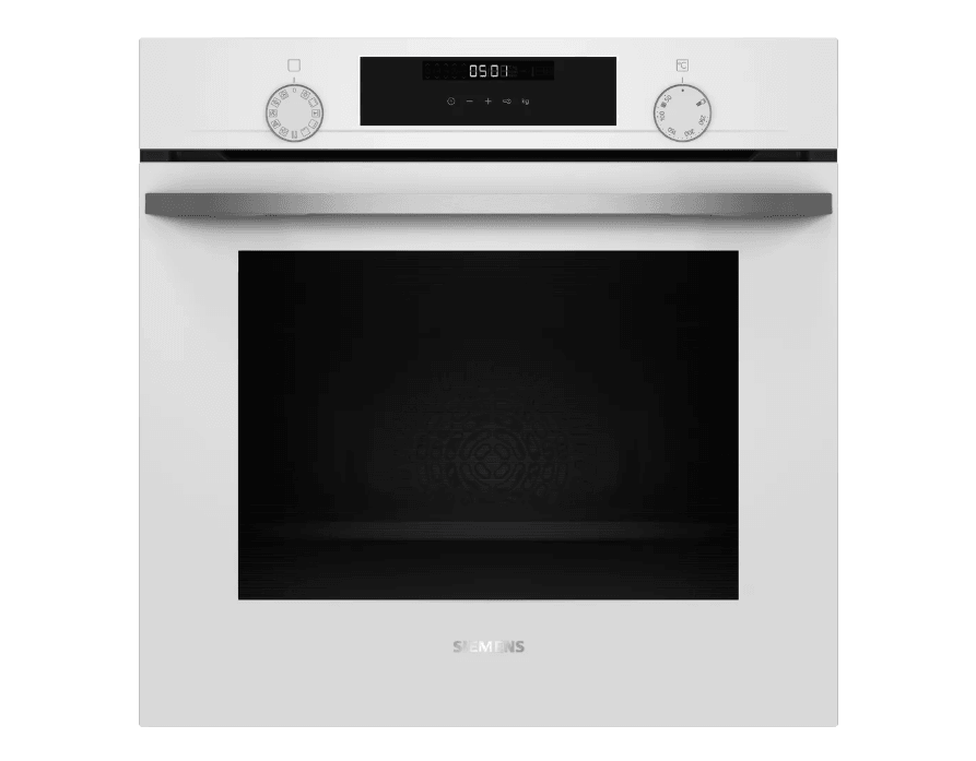 SİEMENS HU717ABV0T Buhar Destekli Ankastre Fırın 60 x 60 cm Beyaz