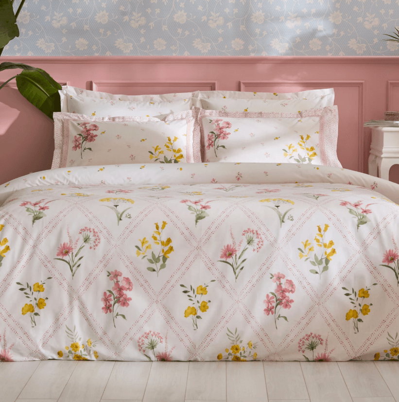 Karaca Home Passioni %100 Pamuk Çift Kişilik Nevresim Takımı Somon