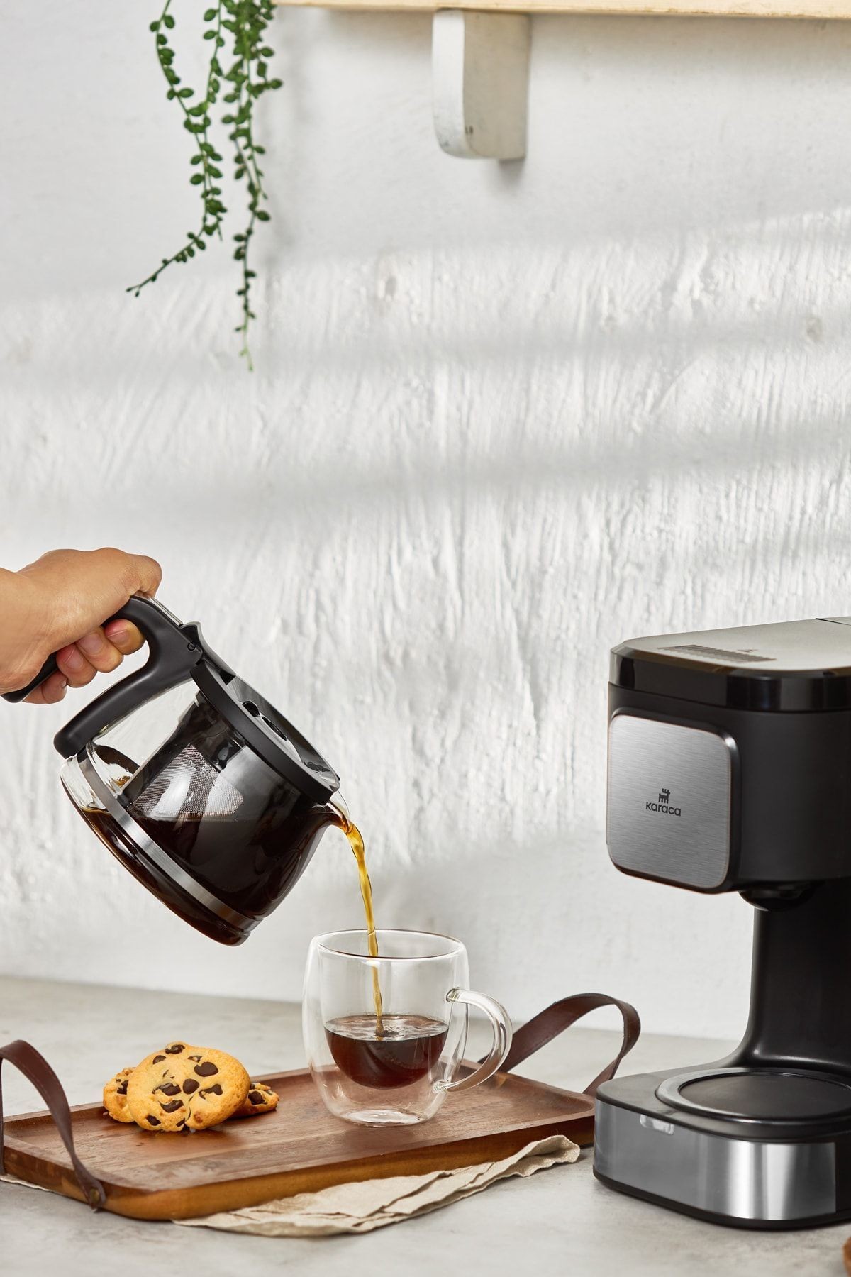 Coffee Brew Inox 2 In 1 Aroma Özellikli Filtre Kahve Ve Çay Demleme Makinesi