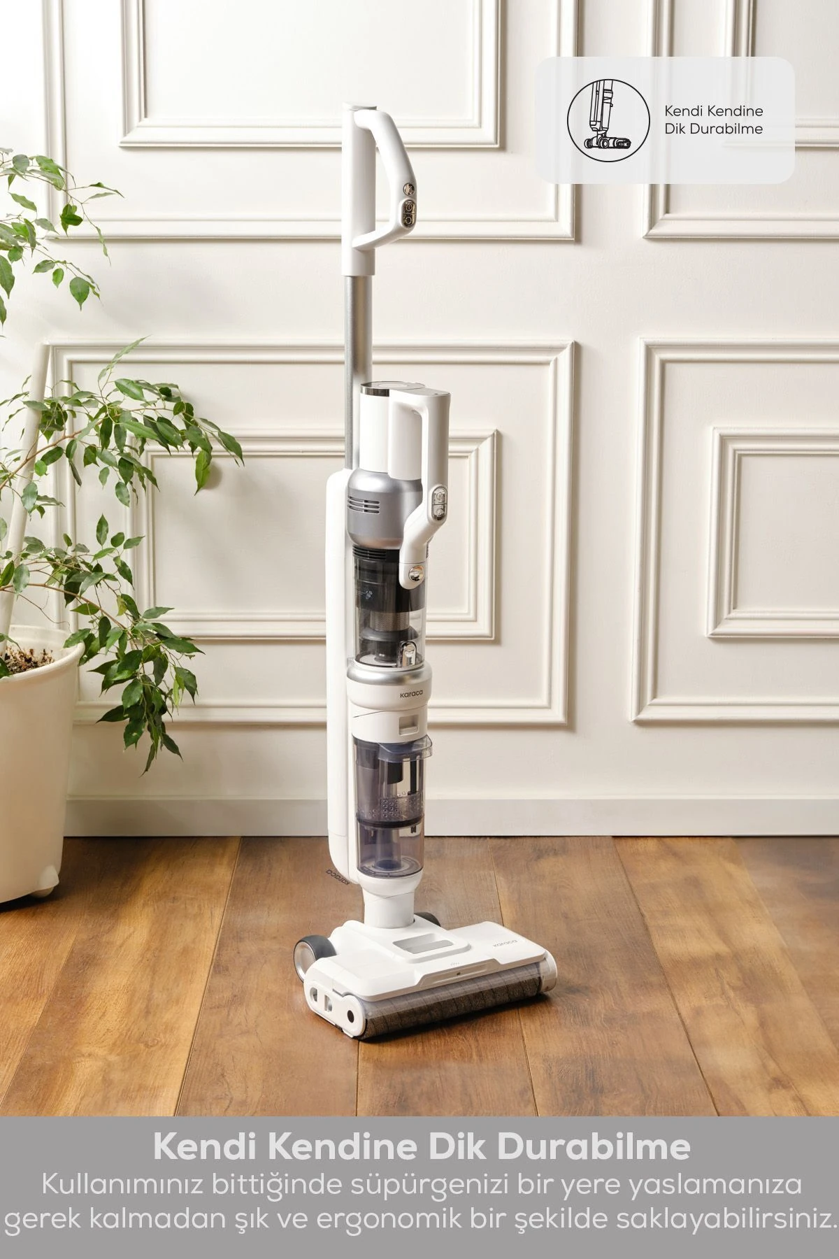 Aquaclean Pet 3In1 Kablosuz Islak&Kuru Dik Süpürge, Paspas Ve El Süpürgesi