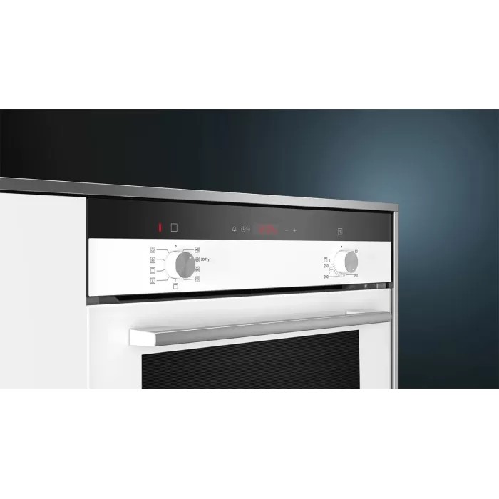 Siemens HI133FEW3T Buhar Destekli Beyaz Ankastre Fırın