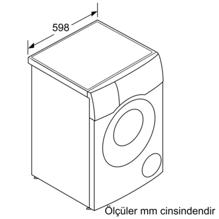 Siemens WN54C2A0TR 10.5/6 kg 1400 Devir Home Connect Kurutmalı Çamaşır Makinesi