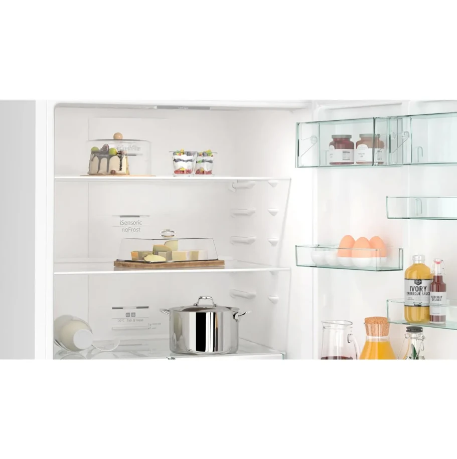 SİEMENS KG76NCWE0N XL Beyaz NoFrost Buzdolabı