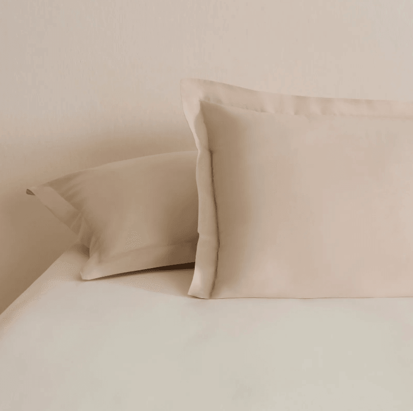 KARACA BASIC VOLANLI 2Lİ YASTIK KILIFI BEJ