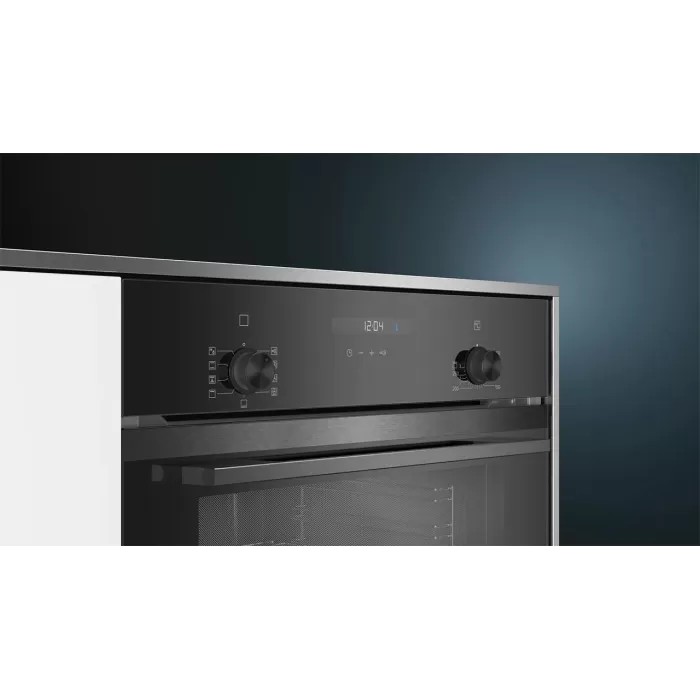 Siemens HB237FEG5T darkSteel Line Ankastre Fırın