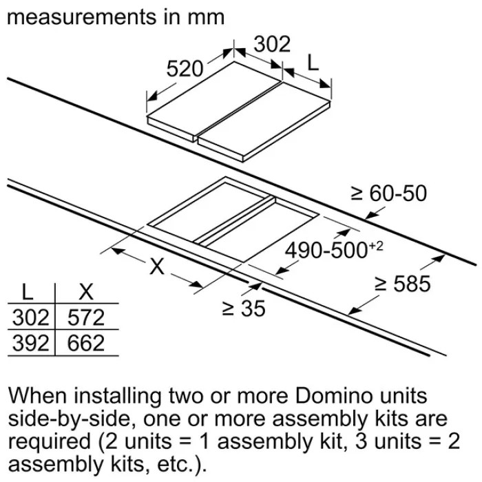 Siemens ER3A6AB70 30 Cm Gazlı Siyah Domino Ankastre Ocak