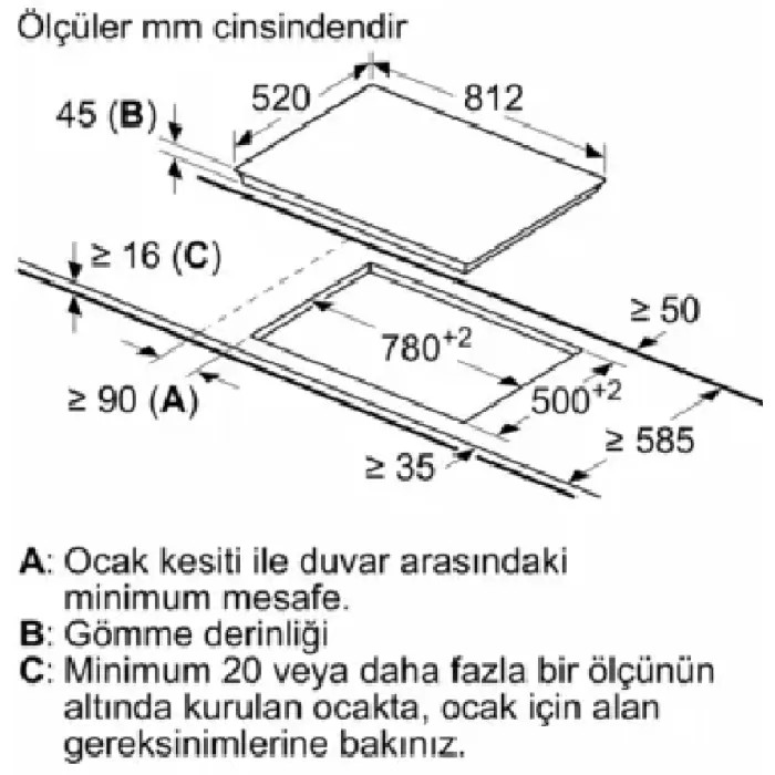 Siemens ET875LMV1D 80 cm Siyah Cam Seramik Elektrikli Ocak