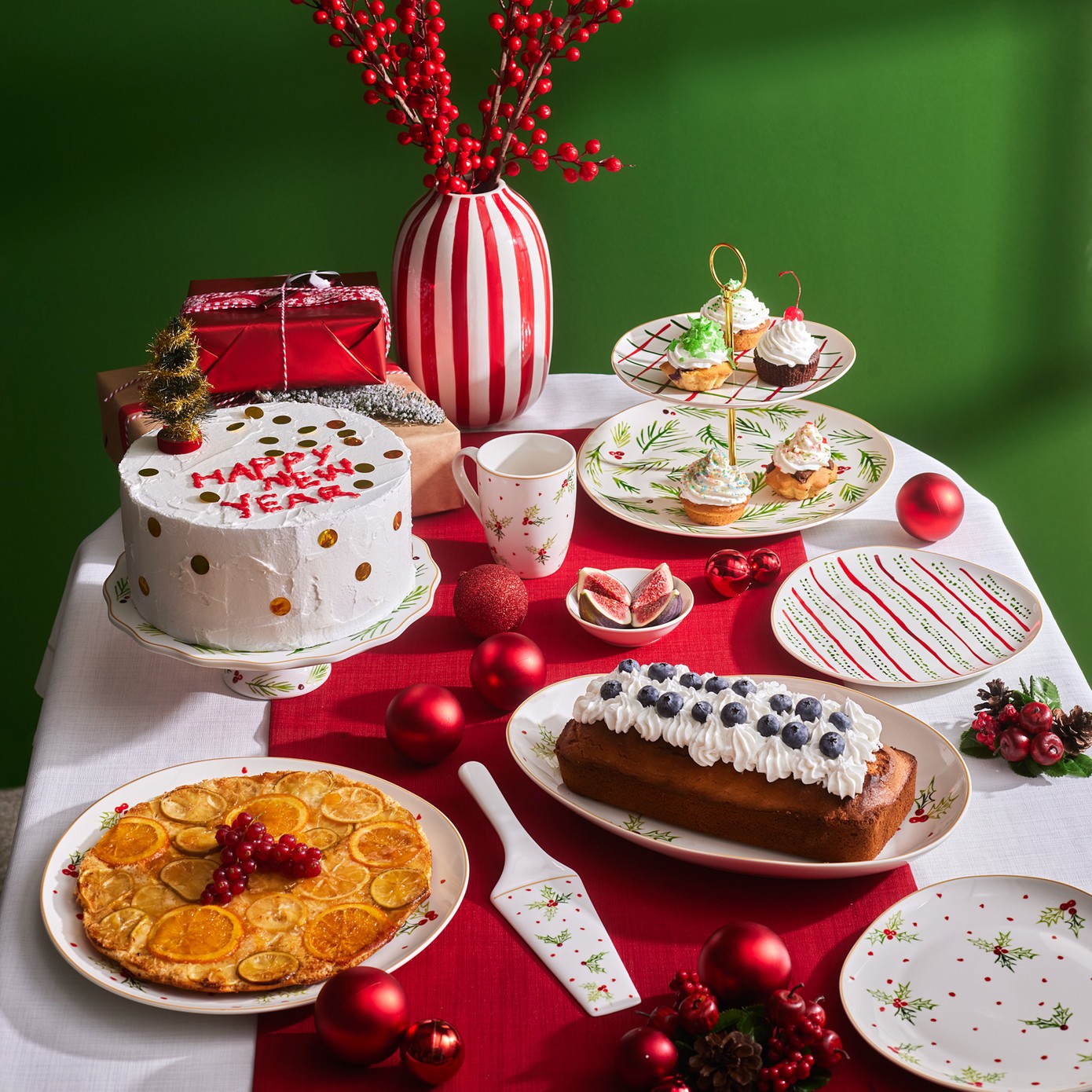 Karaca New Year Set Multicolor