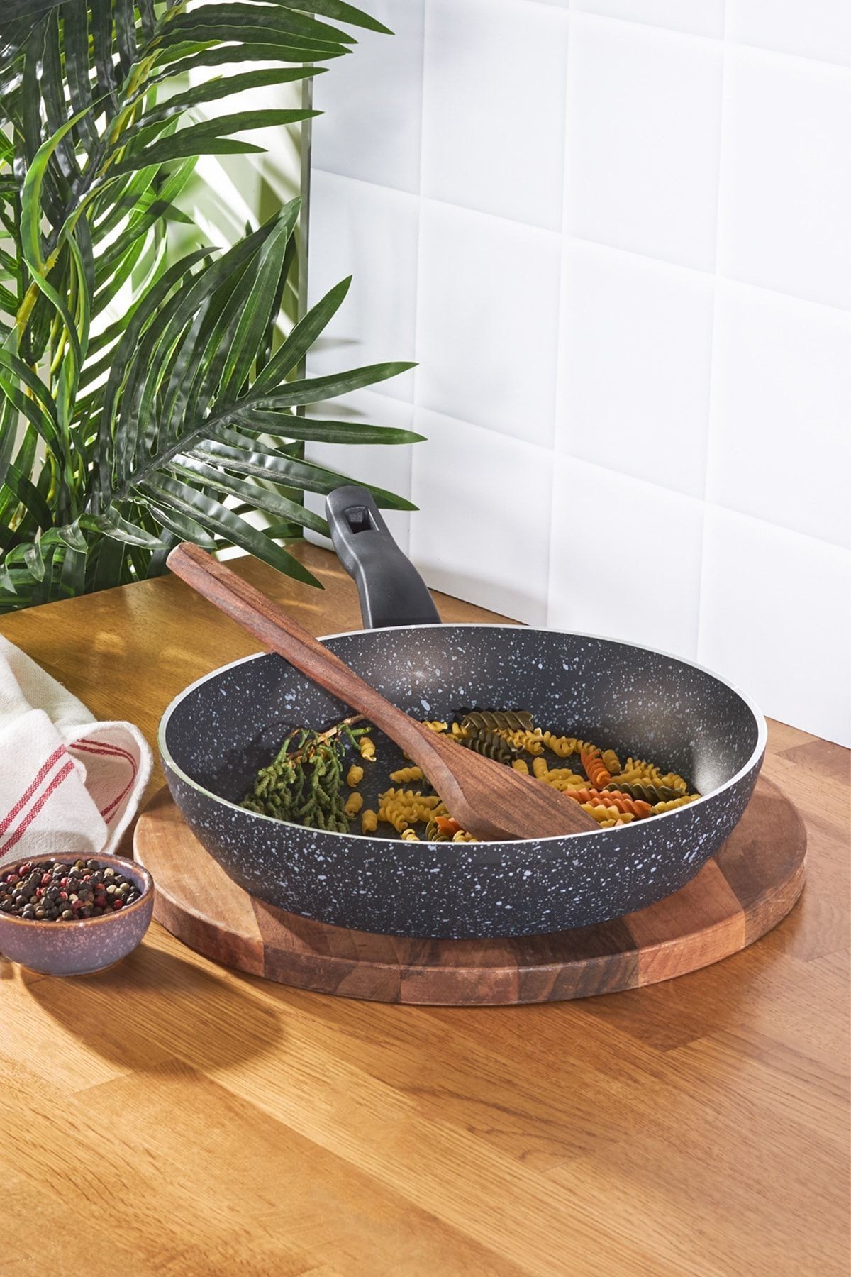 Dark Stone Bio Granit Tava 26 Cm