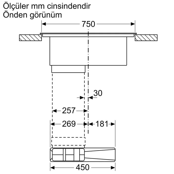 Siemens EX875LX67E 80 cm Davlumbaz Entegreli İndüksiyon Ocak