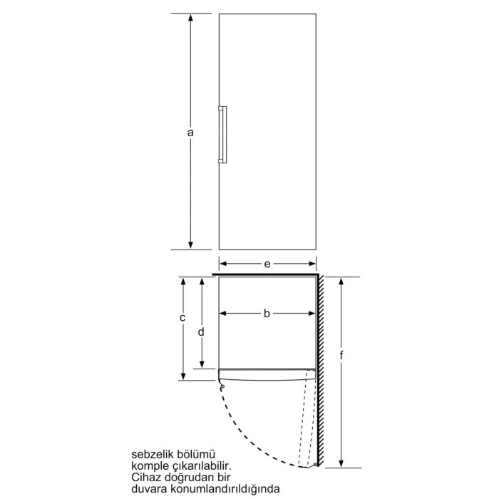 Siemens GS33VVIE0N 7 Çekmeceli Inox Derin Dondurucu