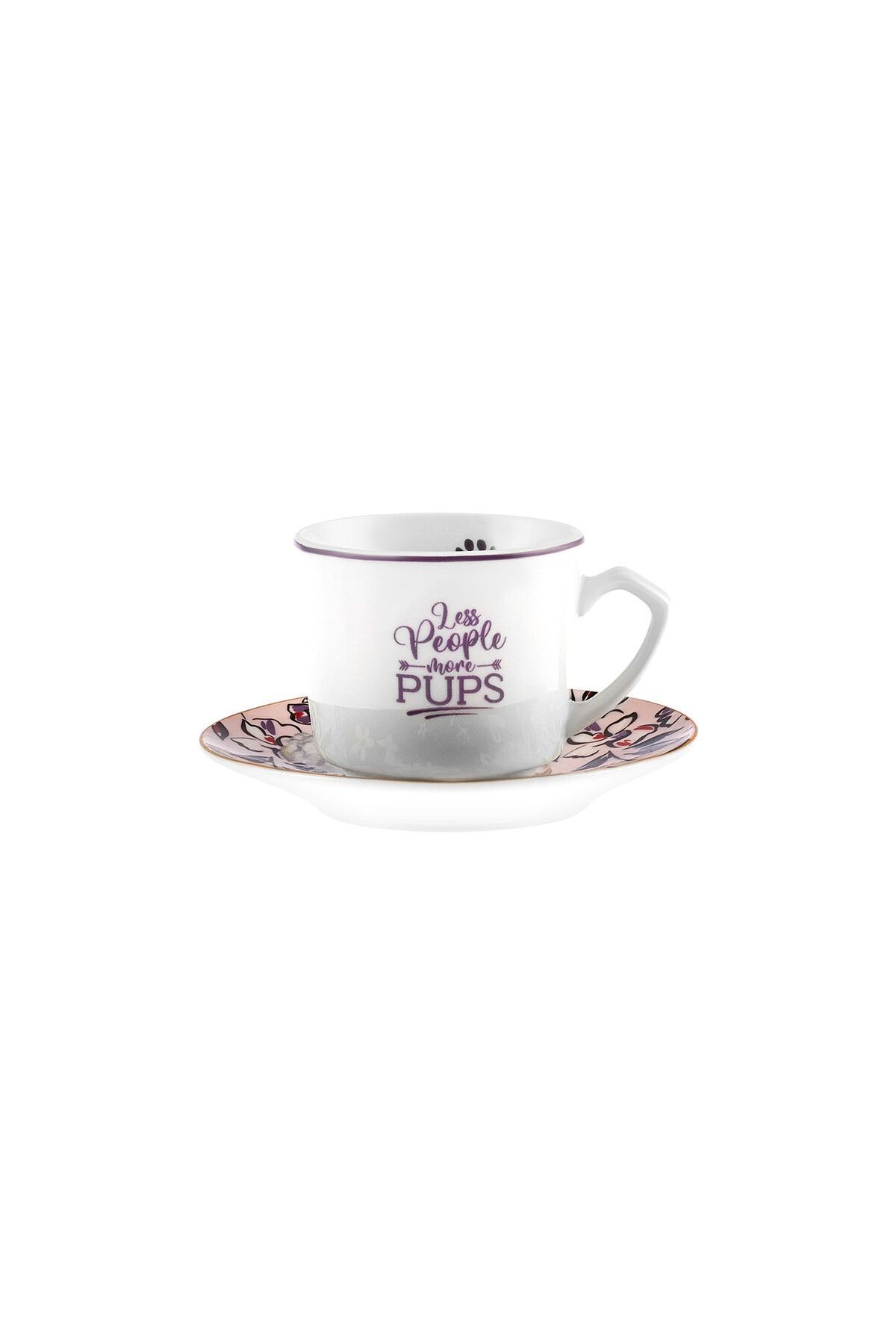 Perro 6 Kişilik Kahve Fincan Takımı 80 ml