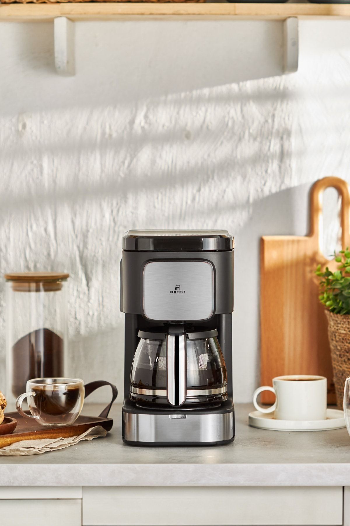 Coffee Brew Inox 2 In 1 Aroma Özellikli Filtre Kahve Ve Çay Demleme Makinesi