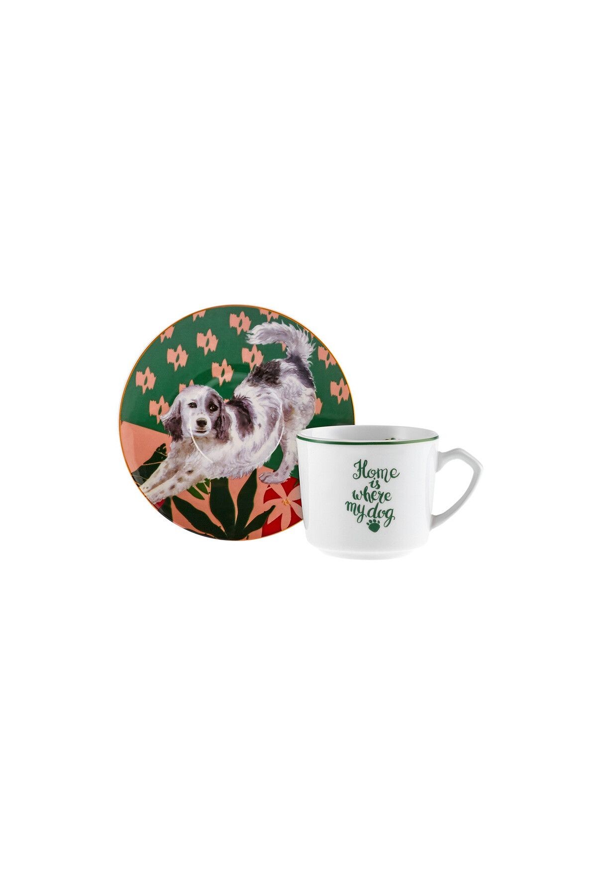 Perro 6 Kişilik Kahve Fincan Takımı 80 ml