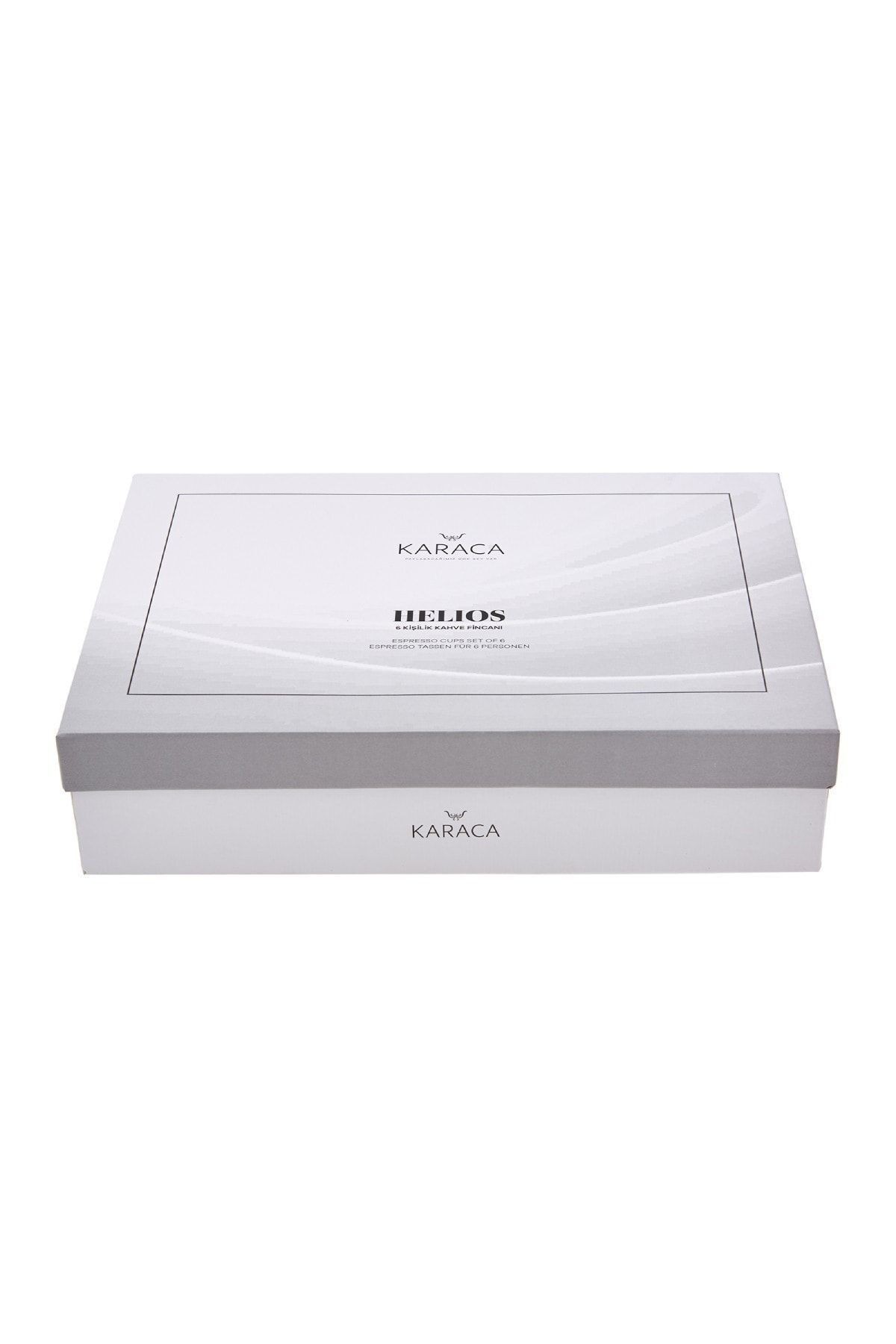 STD Helios 6 Kişilik Kahve Fincan Takımı 85 ml Klasik