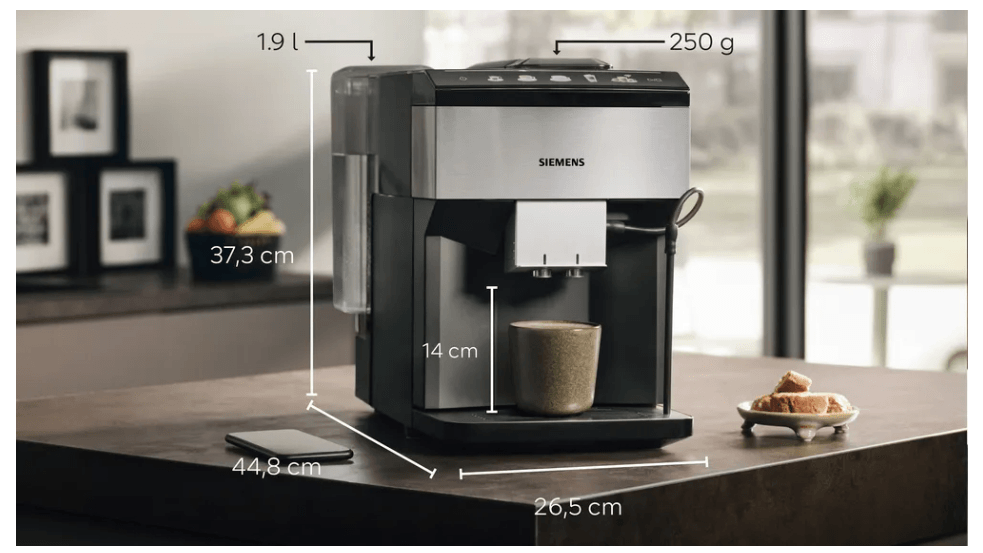 Siemens EQ500 TP516RX3 Tam Otomatik Espresso Kahve Makinesi