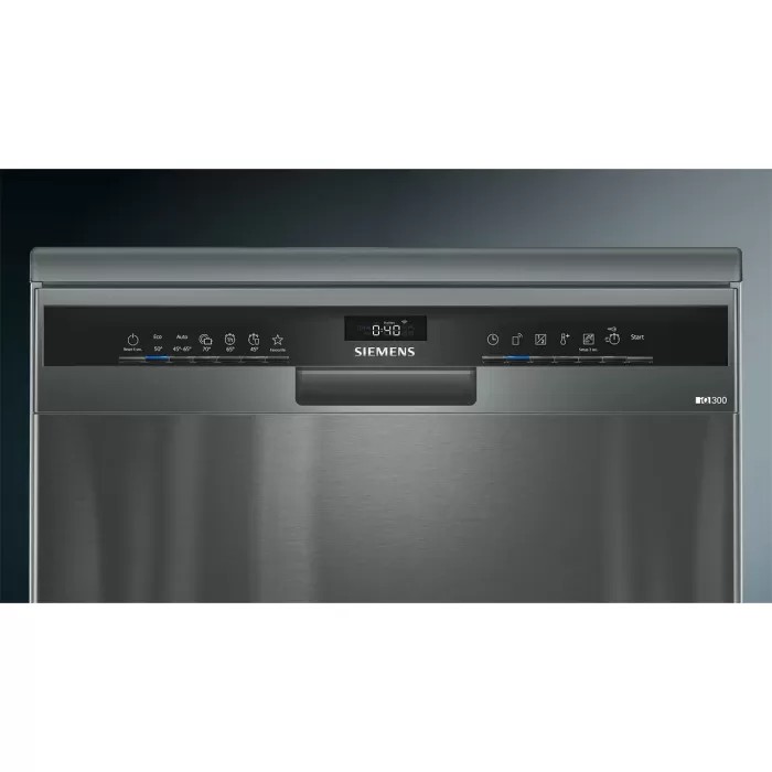 Siemens SN23IC62MT 5+1 Programlı Home Connect Siyah/Inox Bulaşık Makinesi