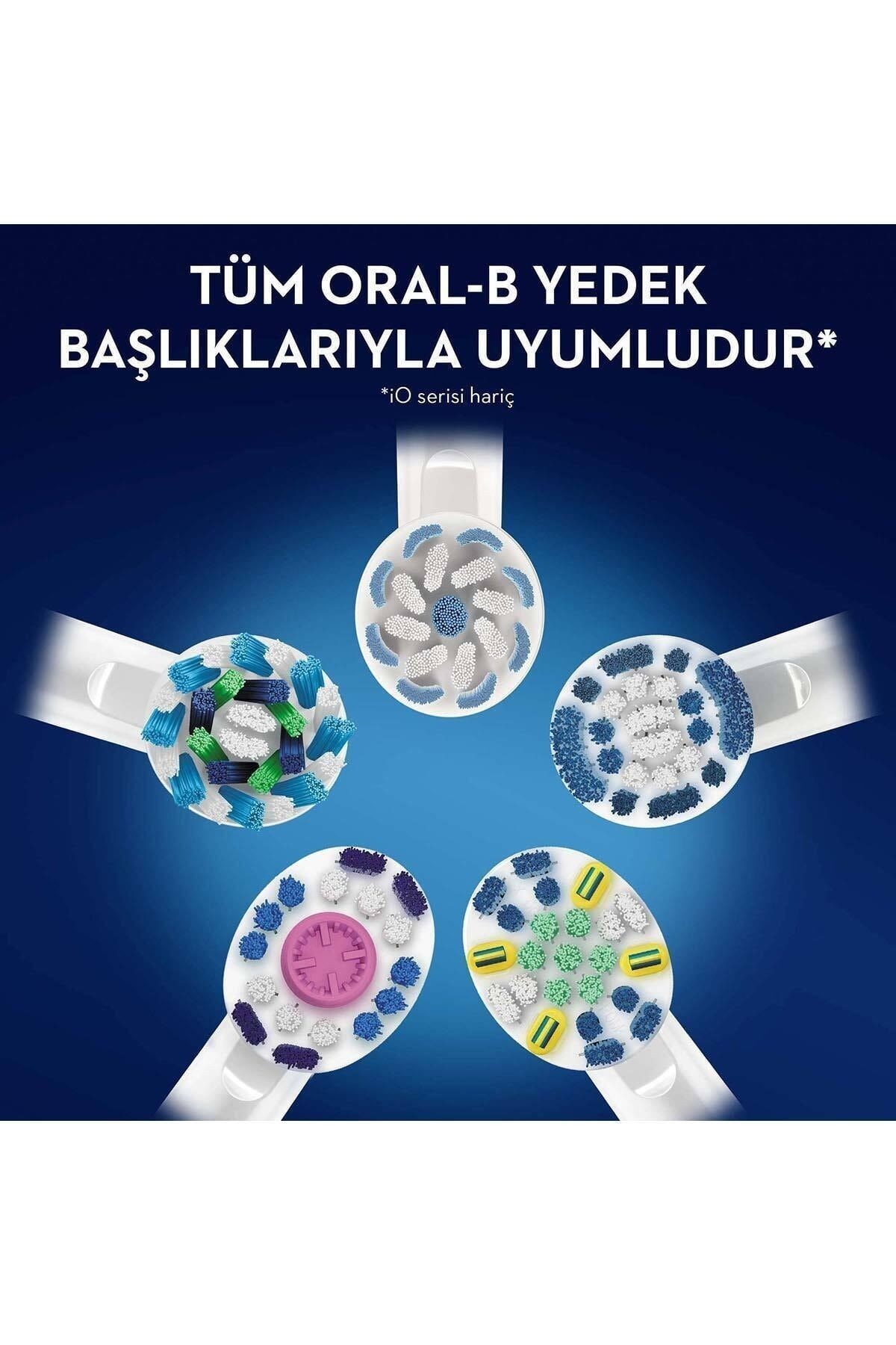 Pro 750 Şarj Edilebilir Diş Fırçası Cross Action Siyah