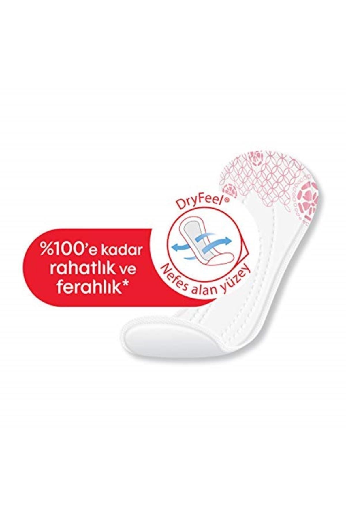 Kotex İnce Günlük Ped Parfümsüz 18'li