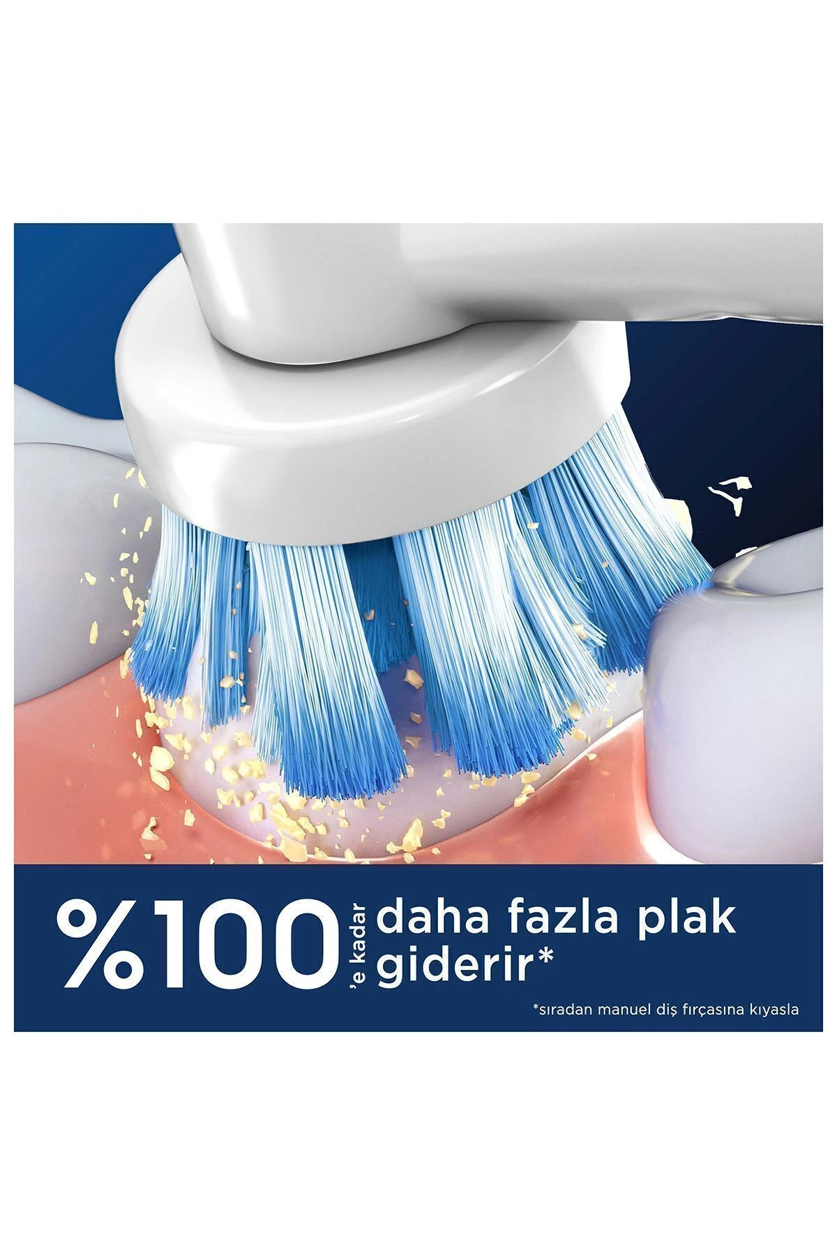 Oral-B Pro 3D White X-Filament 4'lü Diş Fırçası Başlığı