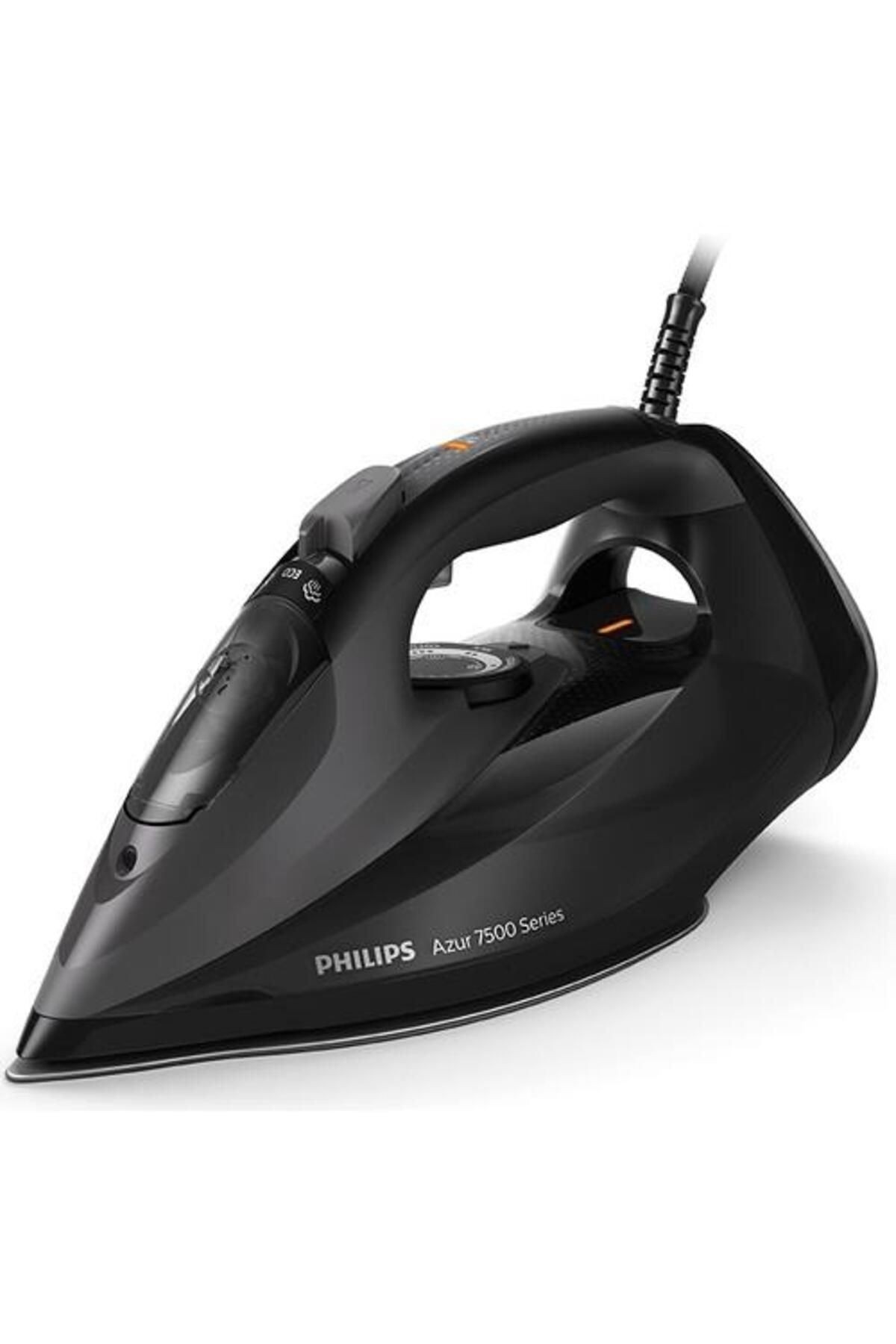Philips Azur DST7511/80 7500 Serisi Siyah 3200 W Buharlı Ütü