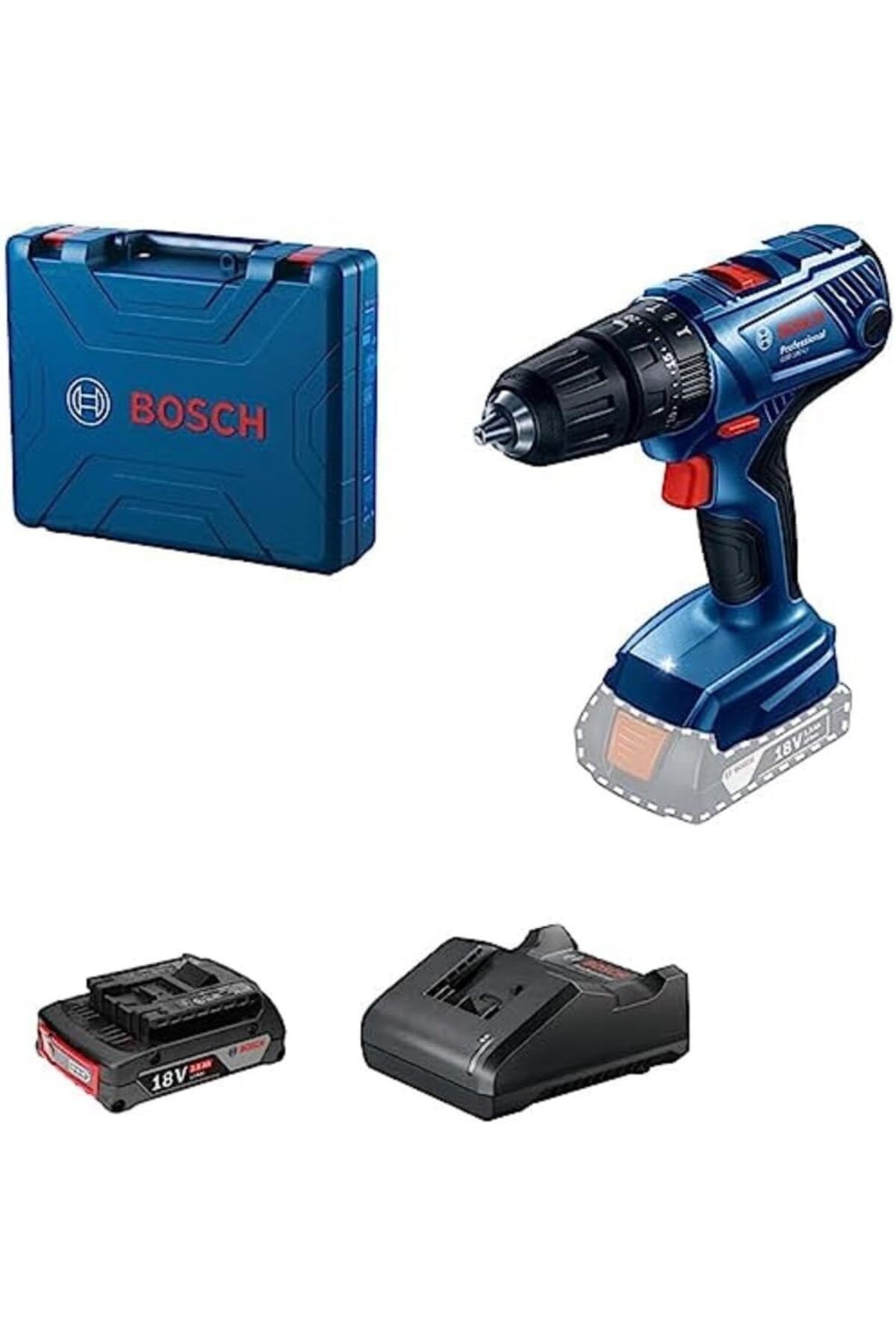 Gsb 180 Li 18v 2ah Tek Akülü Darbeli Matkap - 06019f8309