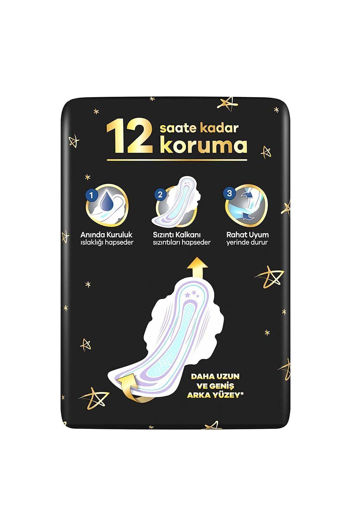 Orkid Ultra Gece Extra Plus (Boy 5) Hijyenik Ped 20'li