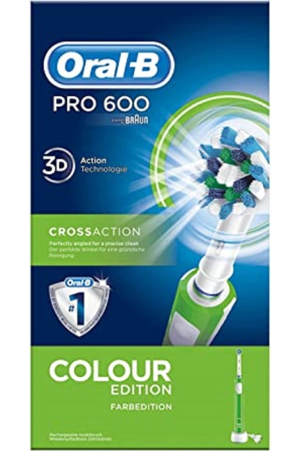 Pro 600 Crossaction Şarjlı Elektrikli Diş Fırçası
