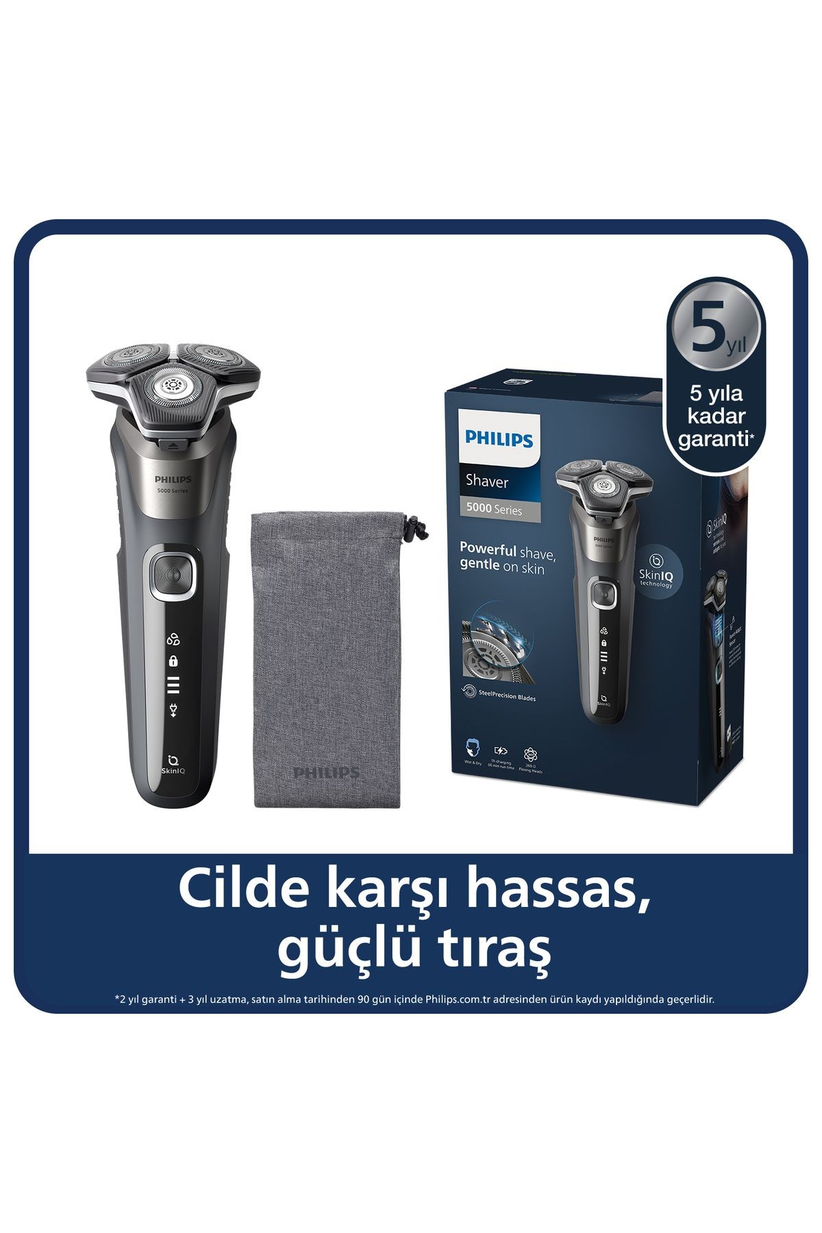 Philips S5887/10 Islak-Kuru Tıraş Makinesi