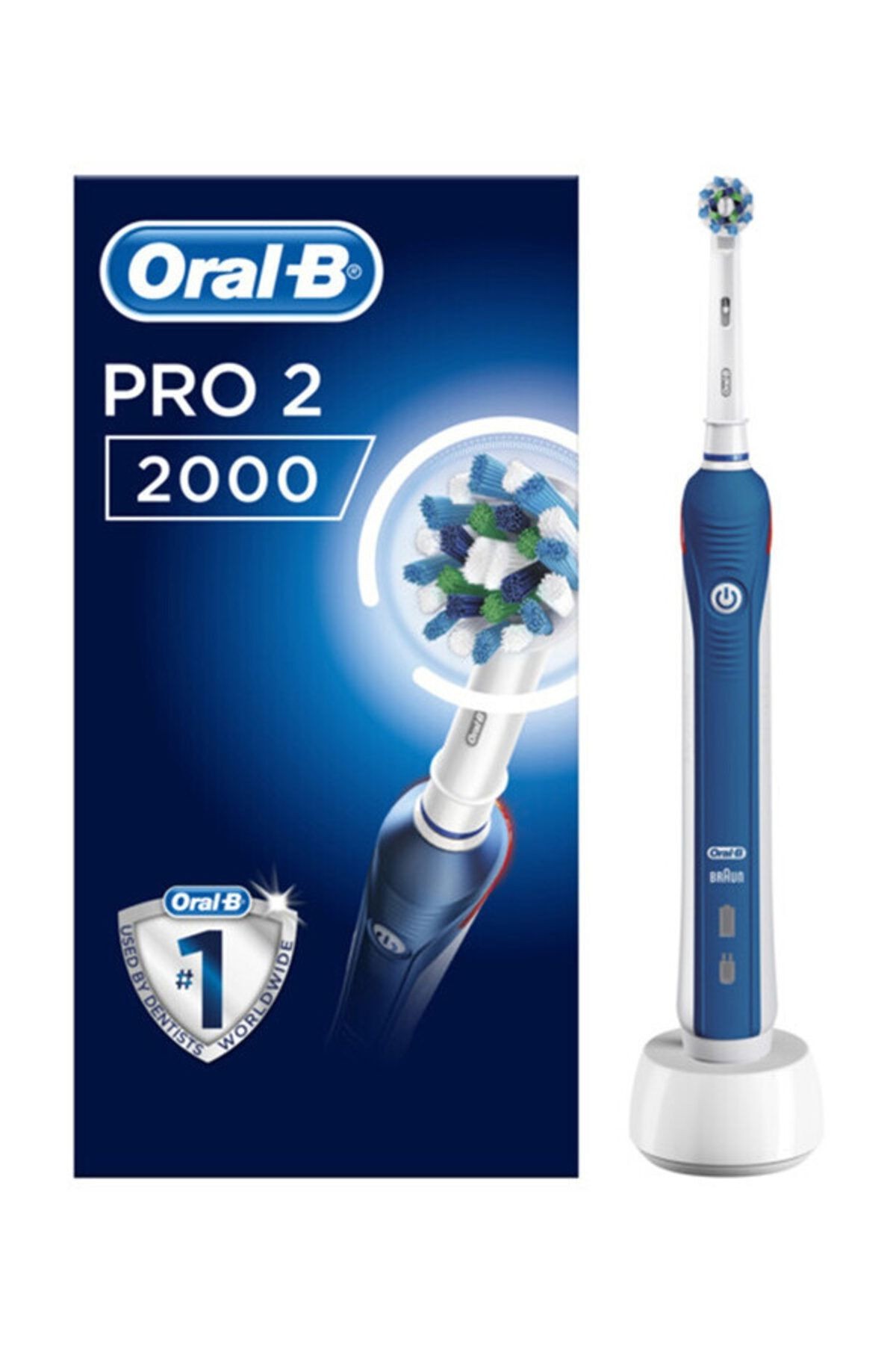 Pro 2000 Şarj Edilebilir Diş Fırçası Cross Action