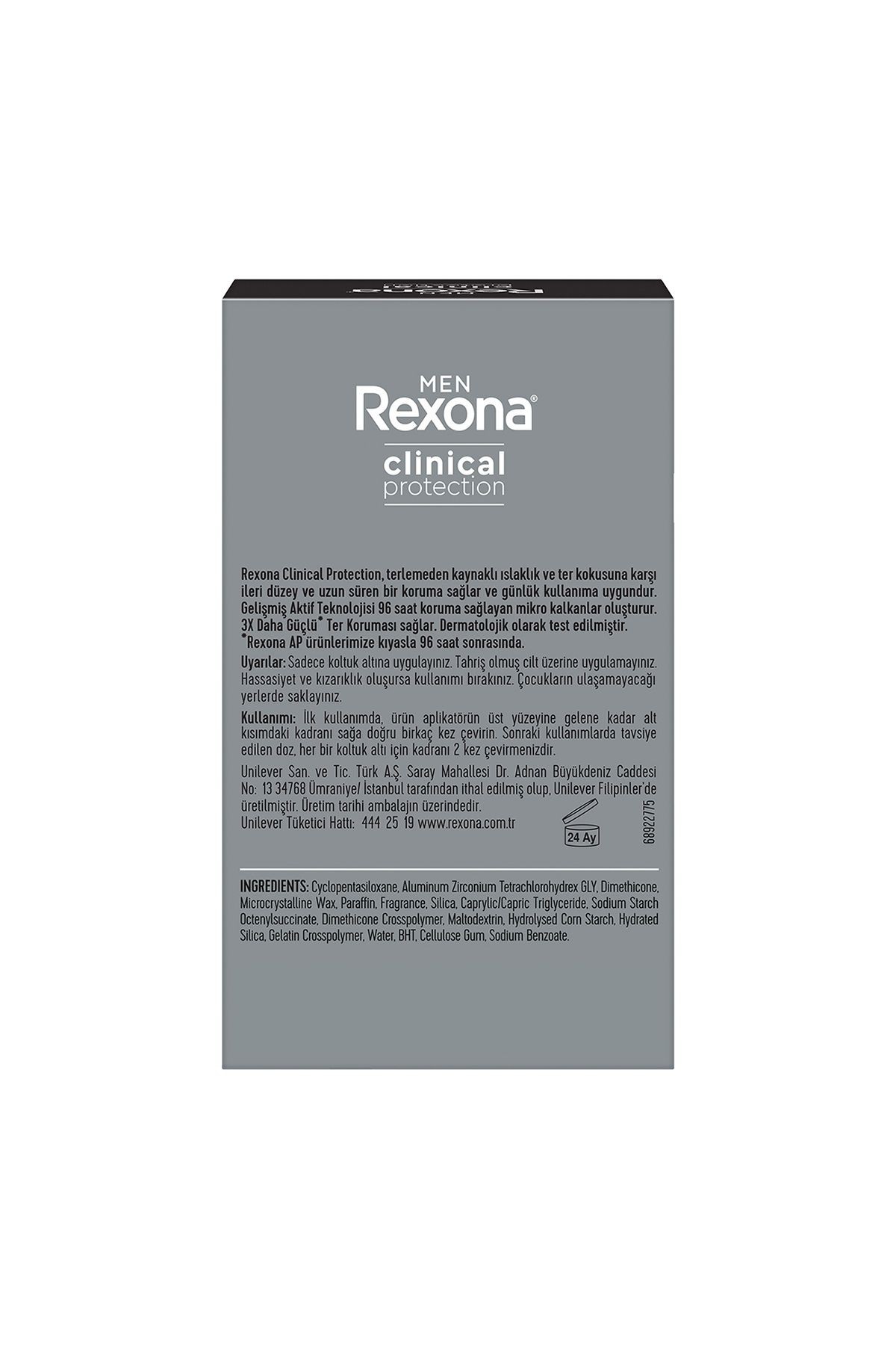 Rexona Clinical Protection Active Fresh 45 ml Erkek Stick Deodorant