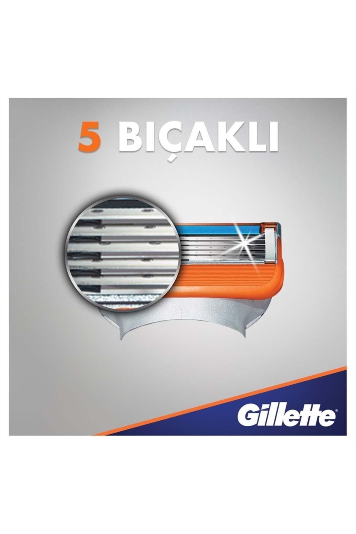 Fusion Power Yedek Tıraş Bıçağı Karton Paket 8'Li