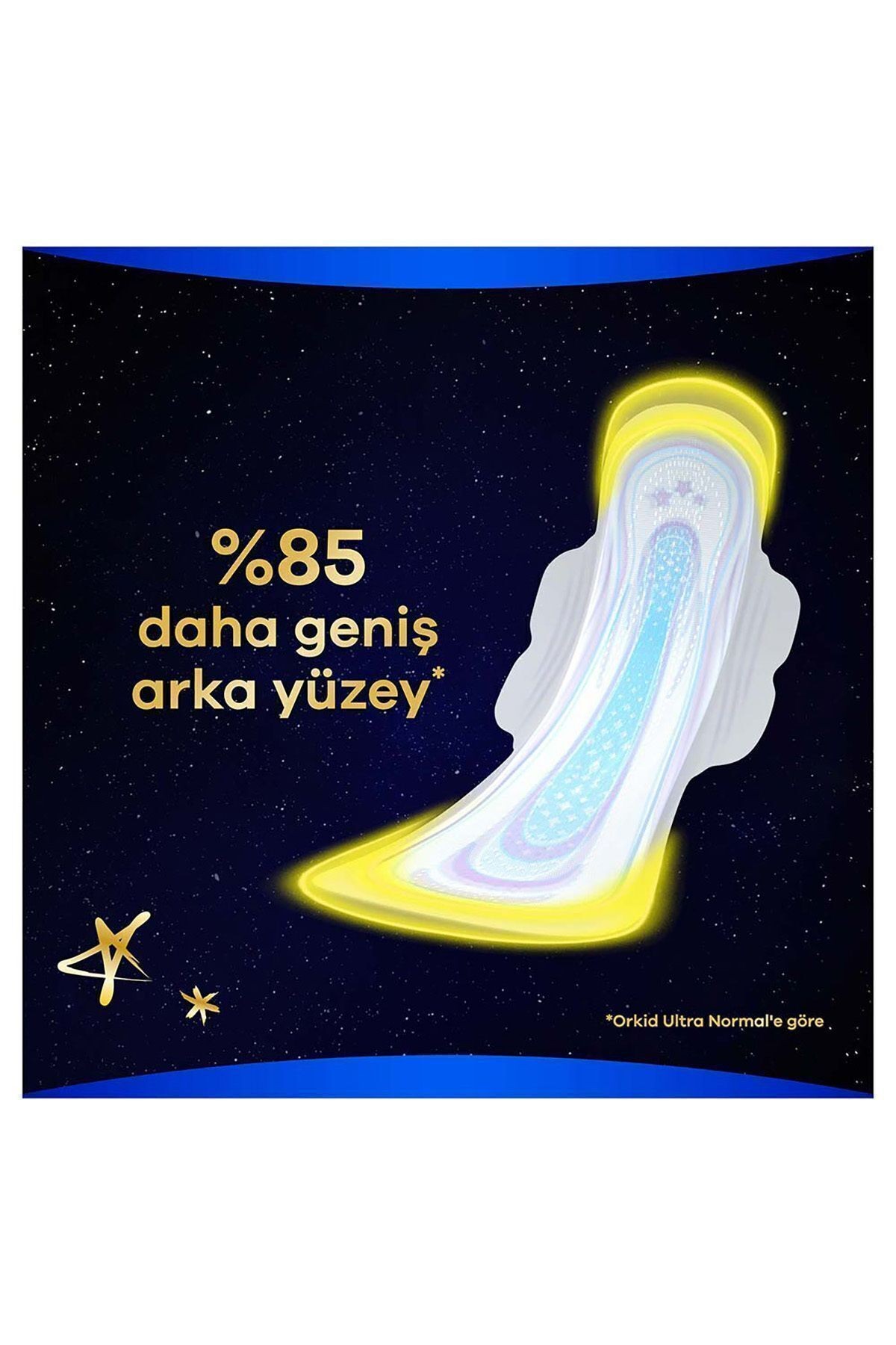 Orkid Ultra Gece Extra Plus (Boy 5) Hijyenik Ped 20'li