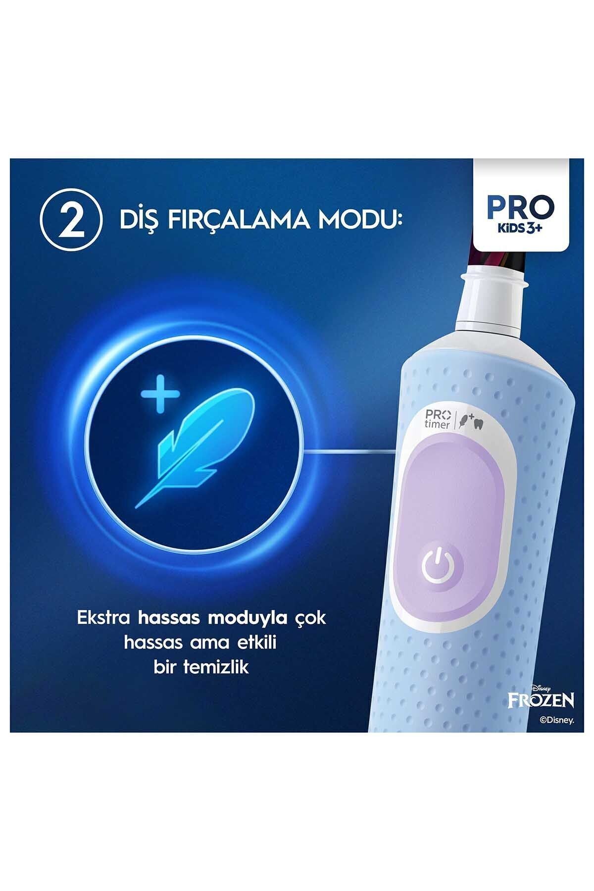 Çocuk Şarjlı/elektrikli Diş Fırçası Frozen D100