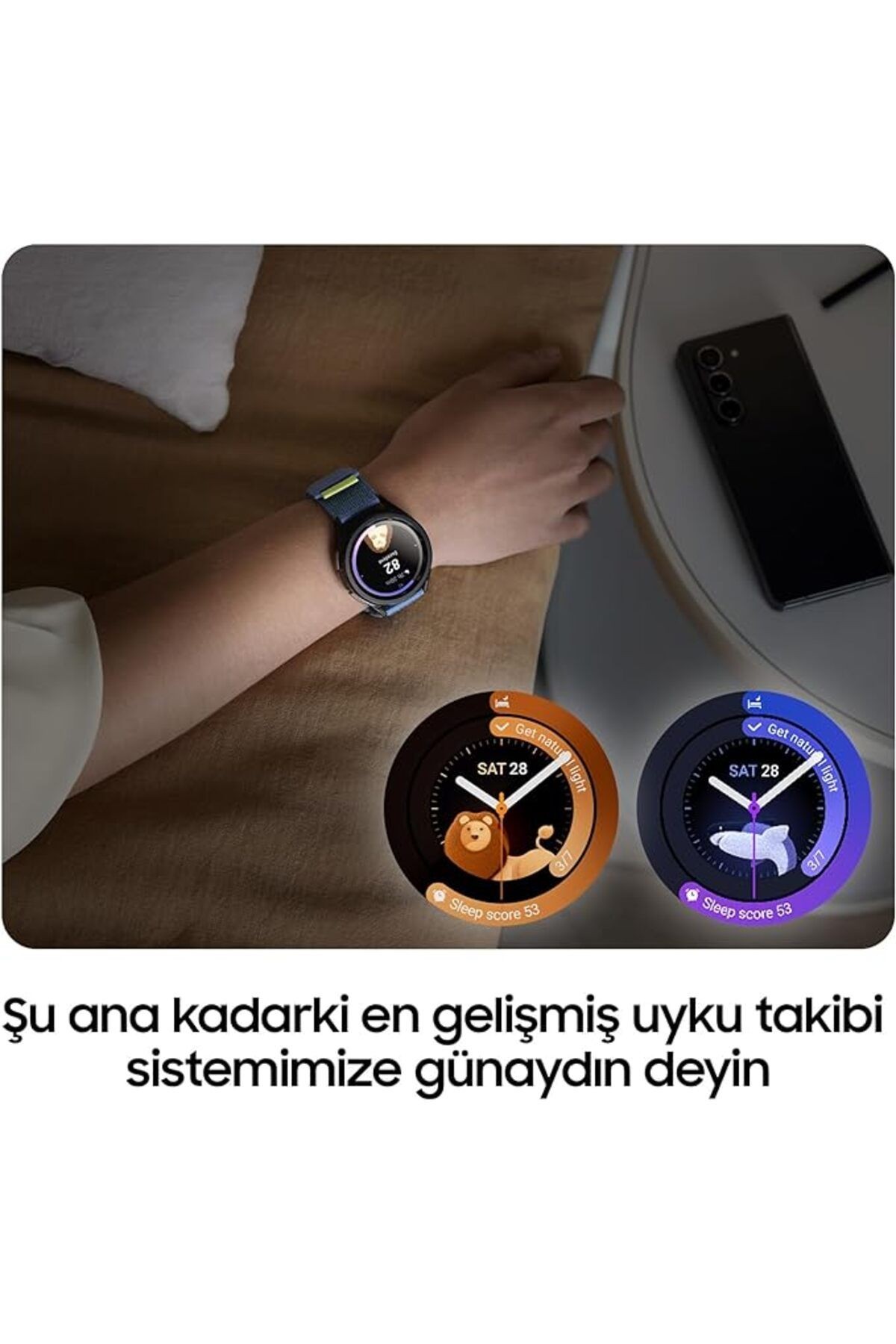 Samsung Galaxy Watch6 Classic Siyah (Bluetooth, 47mm)