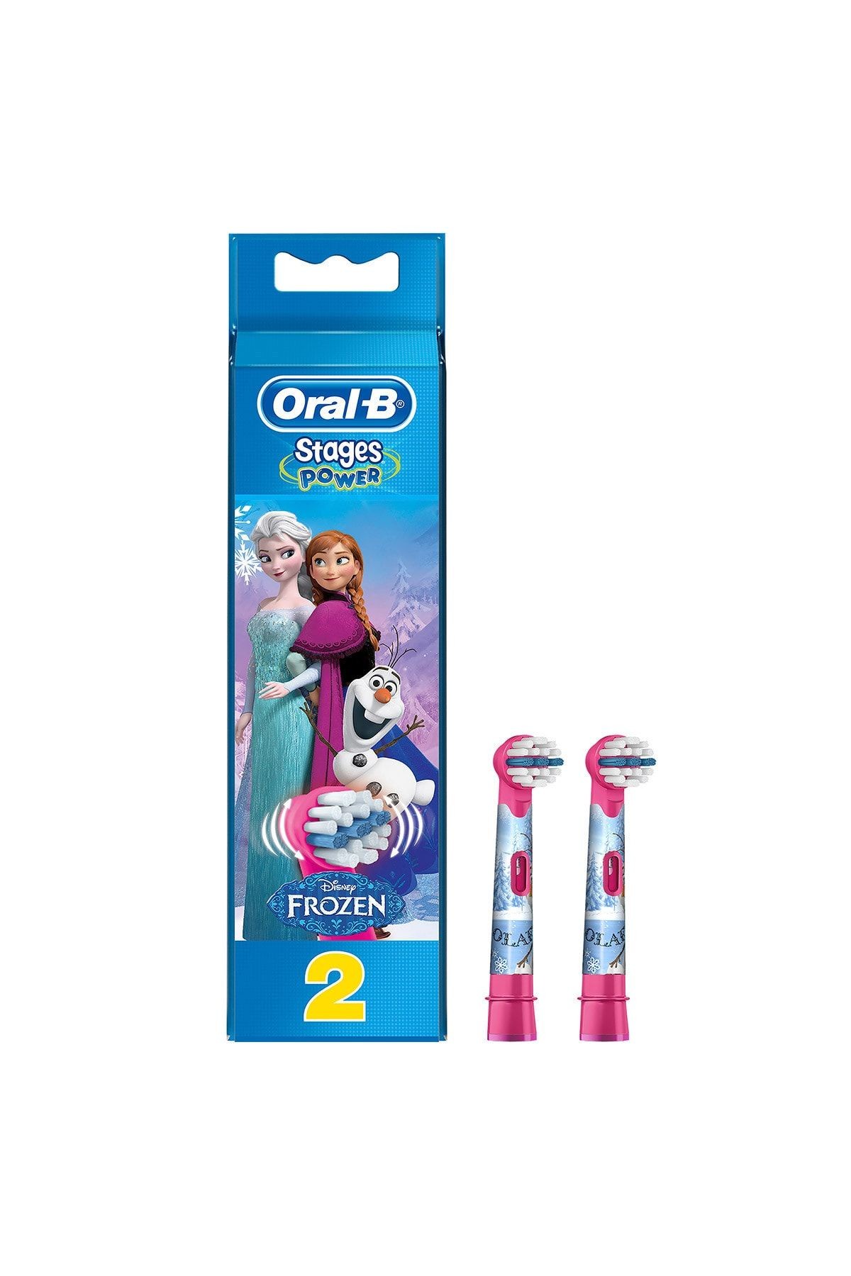 Stages Çocuklar Için Diş Fırçası Yedek Başlığı Frozen