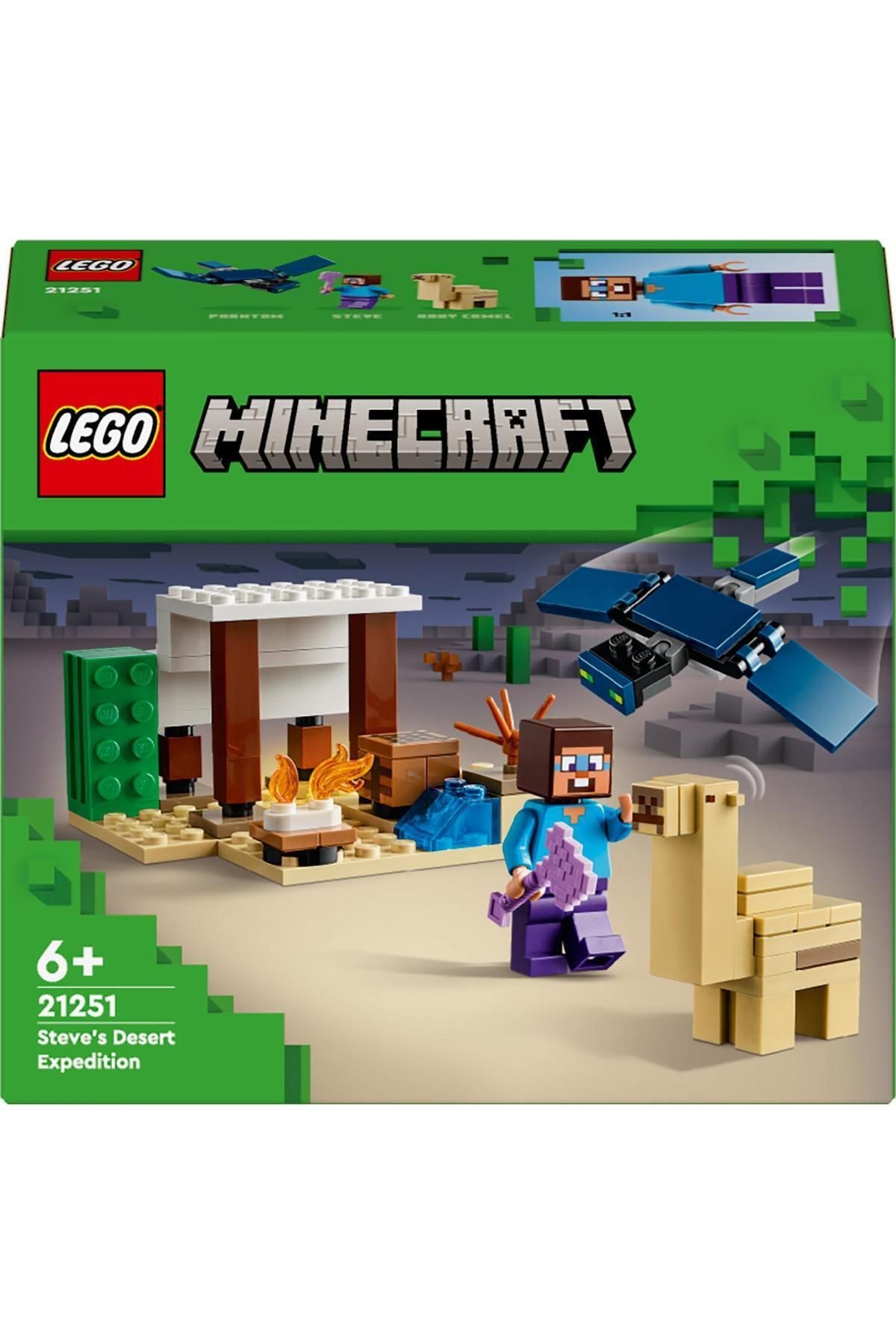 Lego 21251 Minecraft Steve'in Çöl Keşfi