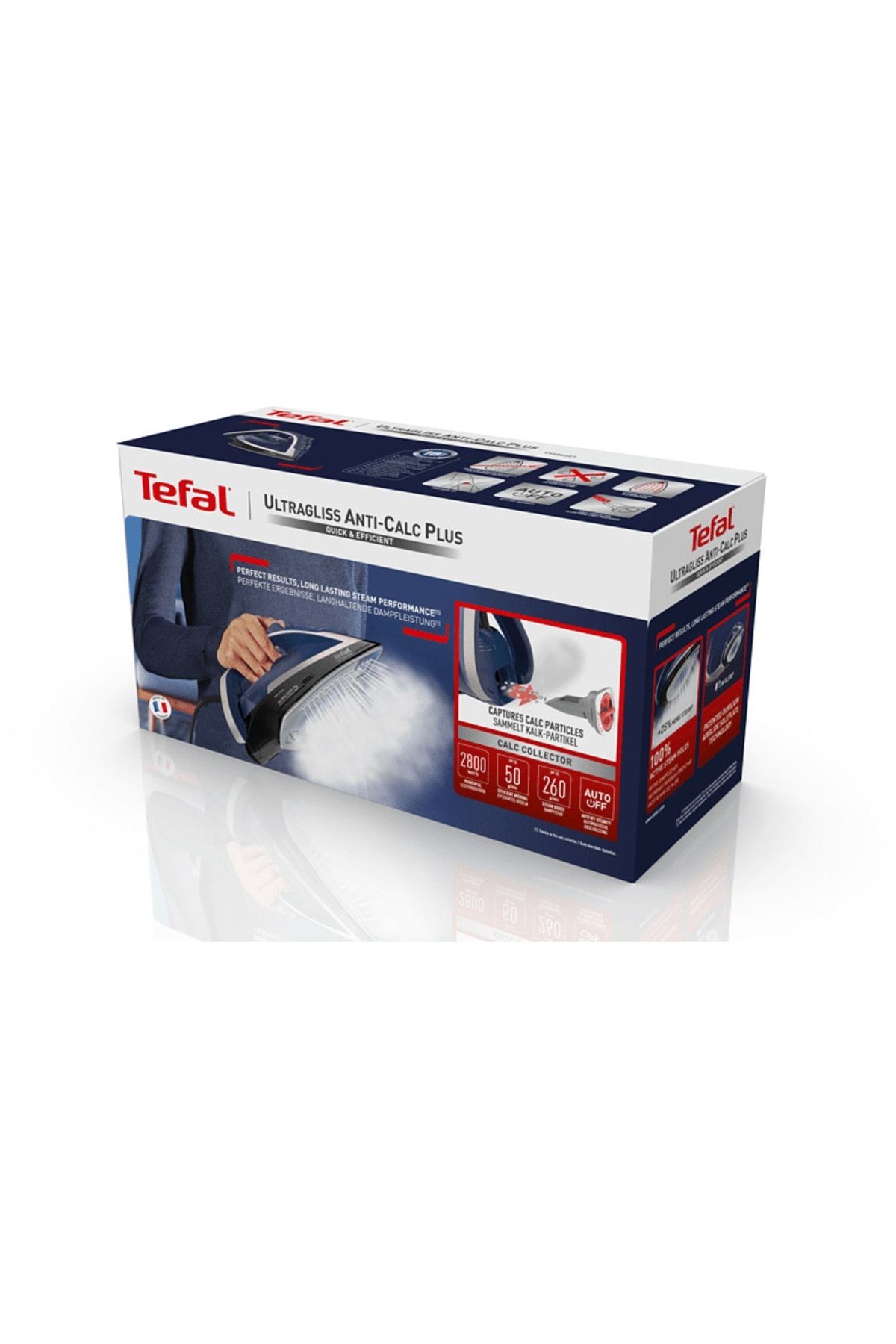 Yeni Nesil Fv6846 Ultragliss Plus Buharlı Ütü Mavi