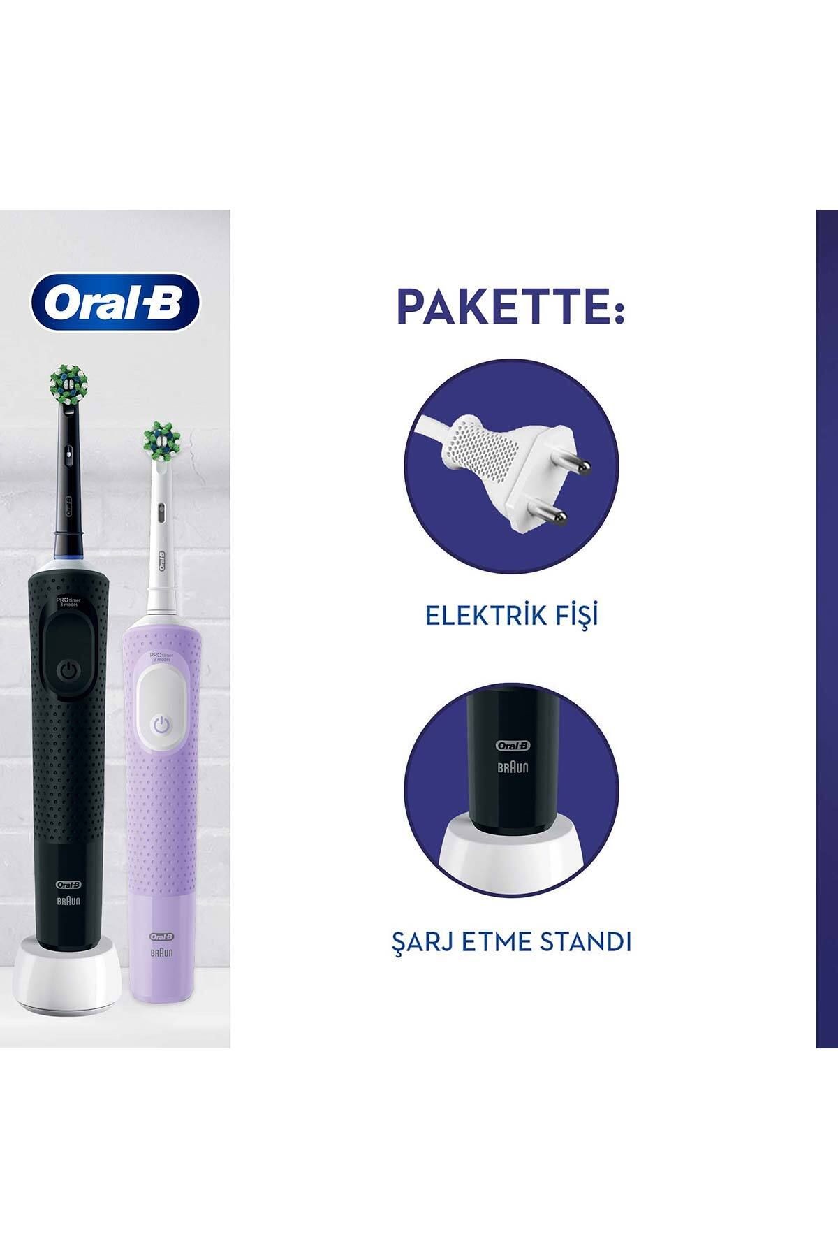 Oral-B Vitality Pro D103 Cross Action 2'li Şarjlı Diş Fırçası