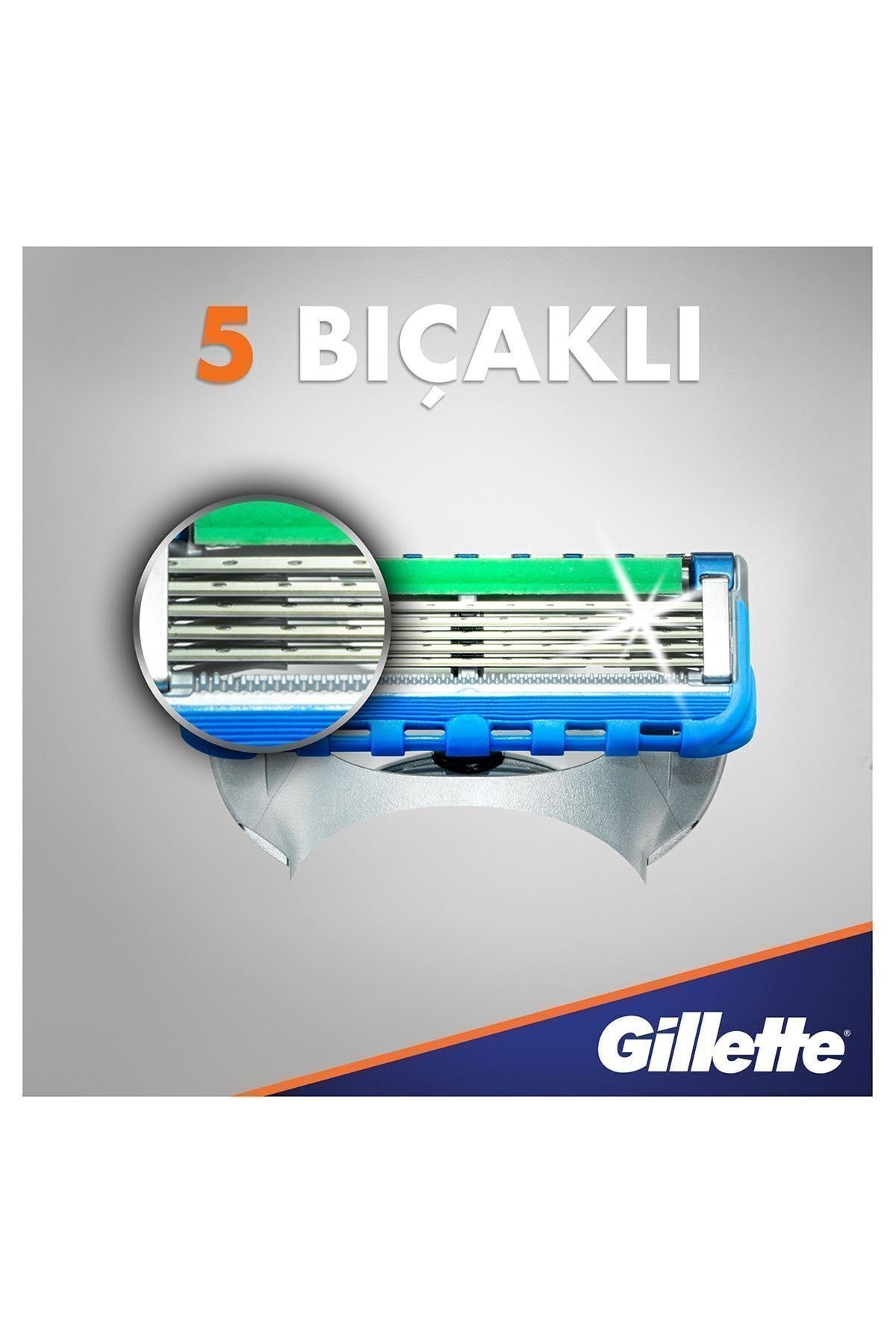 Fusion Proglide Power 8'li Yedek Tıraş Bıçağı