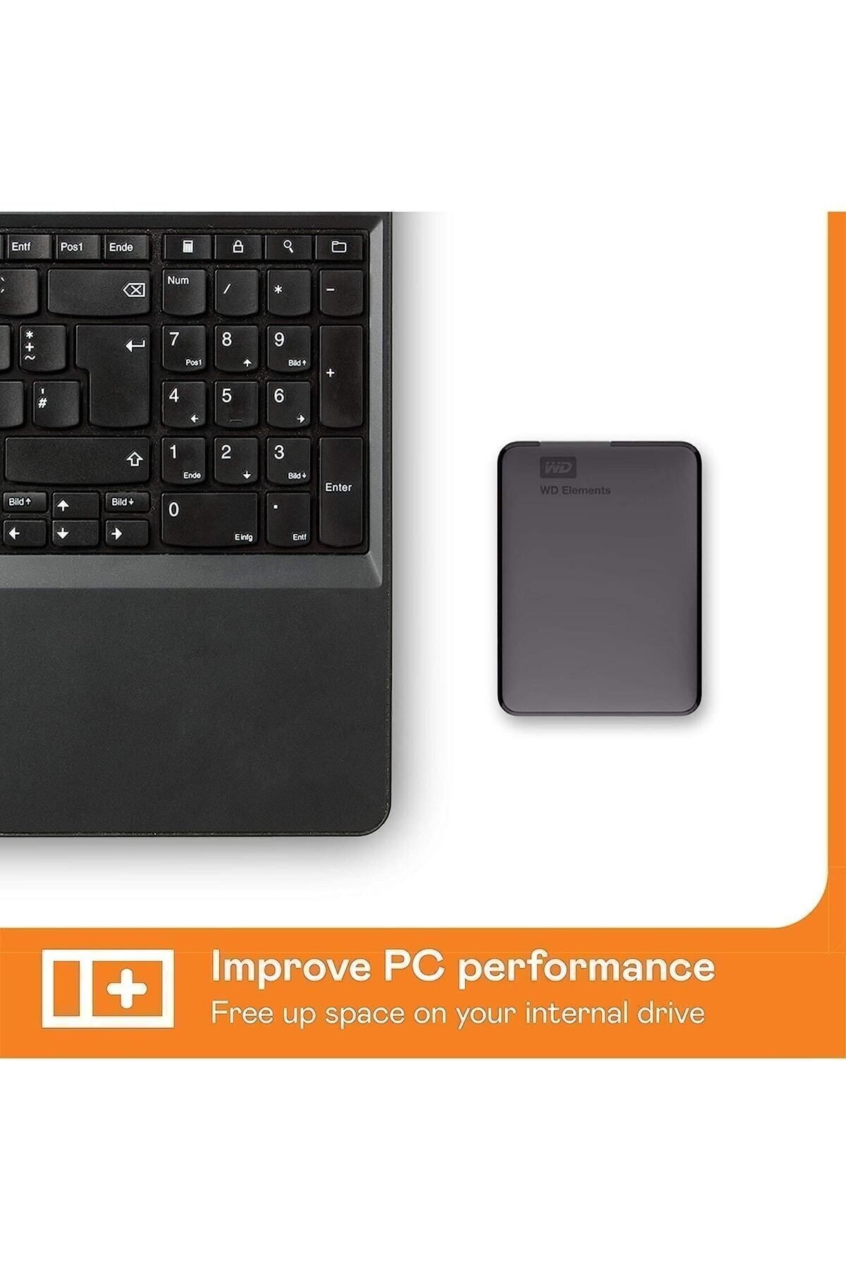 4tb 2.5" Usb 3.0 Bu6y0040bbk-wesn Ext 2,5" 4t Harici Harddisk